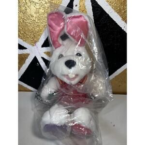 2002 Peter Cottontail Singing Ear Wiggle Talking Plush Easter Funny Bunny NEW
